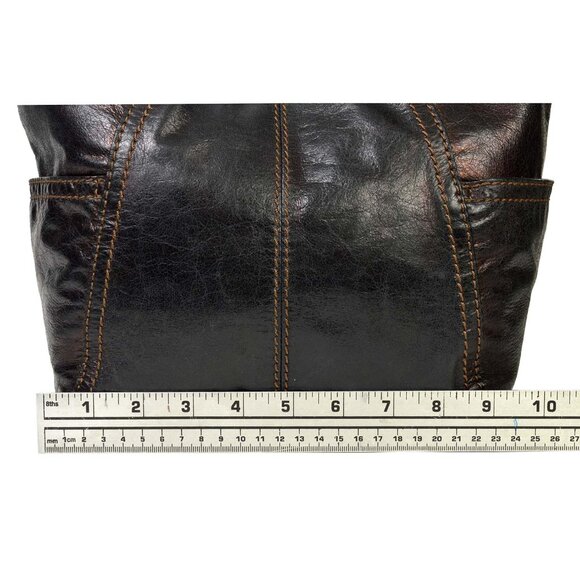 Fossil Black Leather Shoulder Bag - Picture 10 of 14